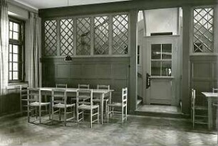 Fischer, Theodor; München - Westend, Bergmannstr.; Ledigenheim - Speisesaal