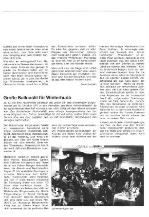 Große Ballnacht für Winterhude