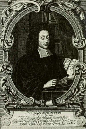 Bildnis des Erfurter Theologen Johannes Weissenborn