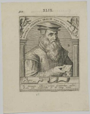 Bildnis des Ioannes Operinus