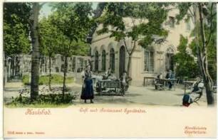 Karlsbad. Café und Restaurant Egerländer