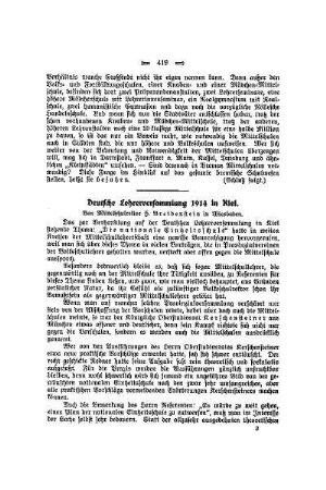 Deutsche Lehrerversammlung 1914 in Kiel