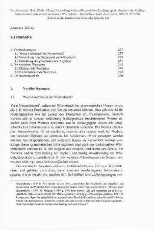 Grammatik