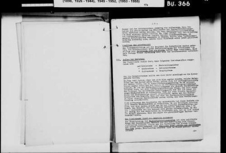 Protokolle der Unterausschüsse des Bundestags-Ausschusses für den Lastenausgleich