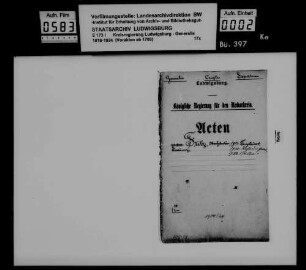 K. Fritz, Oberrechnungsrat