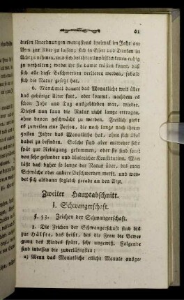 Zweiter Hauptabschnitt.