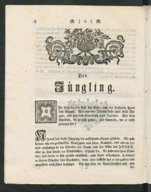 Der Jüngling