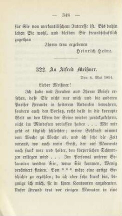 322. An Alfred Meißner