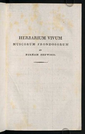 25-93, Herbarium vivum.