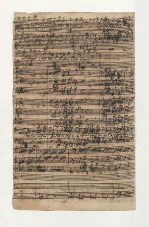 3. [Aria] (B, Coro): Lasst uns jauchzen, lasst uns freuen
