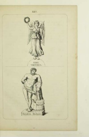 Nike. Viktoria. Herakles. Herkules
