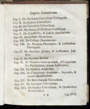 Capita Statutorum.