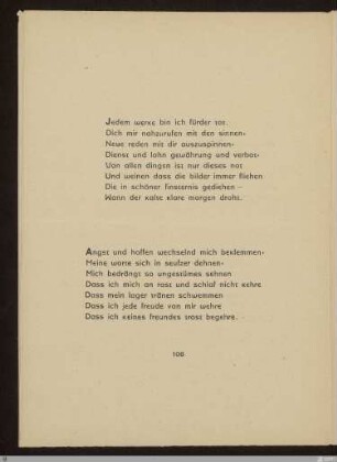 Angst und hoffen wechselnd mich beklemmen : [SW III: keine Sigle]; [SW III, S. 86/144]