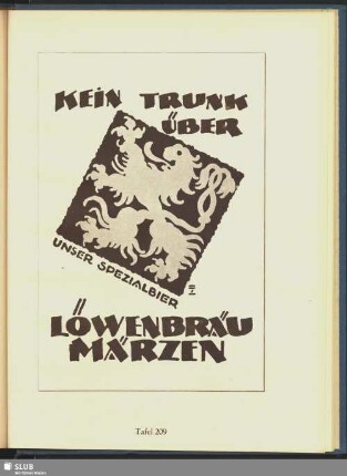 Kein Trunk über Löwenbräu Märzen