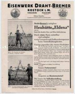 Zerlegbare Heuhütte "Eldena"