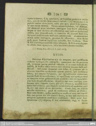 XVIIII. [In qod tempus incidere videatur isthaec visio. Antiquum ex Montefalconi monumentum recensetur]