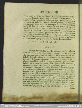 XVIIII. [In qod tempus incidere videatur isthaec visio. Antiquum ex Montefalconi monumentum recensetur]