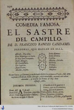 El Sastre de Campillo.