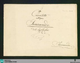 Semiramide. Excerpts - Don Mus.Ms. 2578 : V (5)
