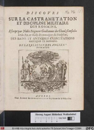 Discours Sur La Castrametation Et Discipline Militaire Des Romains
