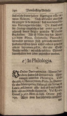 e) In Philologia.