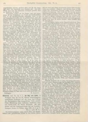 369-373 [Rezension] Römheld, C. J., Der Weg zum Leben