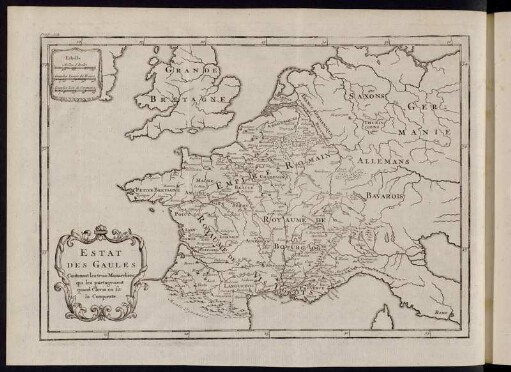 Estat des Gaules Contenant les trois Monarchies[...]