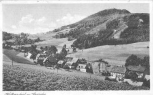 Großschönau-Waltersdorf. Ortsansicht, Ansichtskarte
