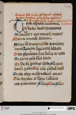 Canticum BMV
