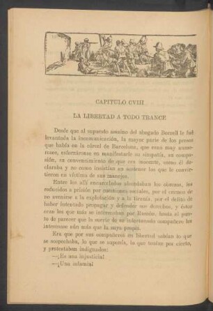 Capítulo CVIII - La libertad a todo trance