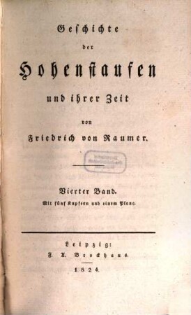 Geschichte der Hohenstaufen und ihrer Zeit. 4