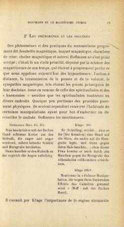 2° Les phénomènes et les procédés