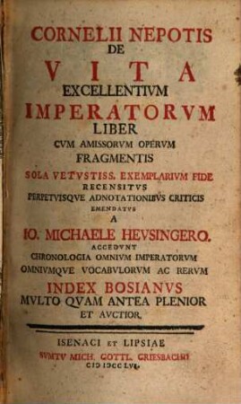 De Vita excellentium imperatorum Liber