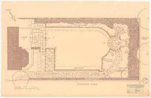 Hausgarten: Grundriss 1:50