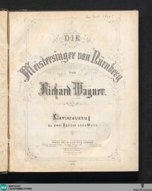 Die Meistersinger von Nürnberg