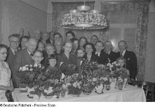 Gruppenporträt der Gäste