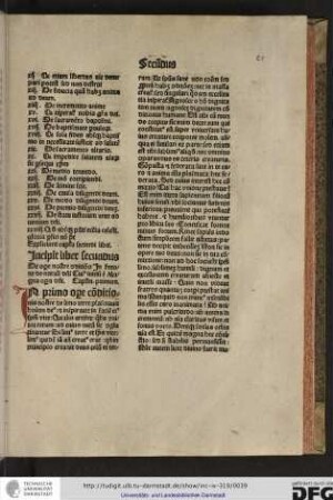 Incipit liber secundus.