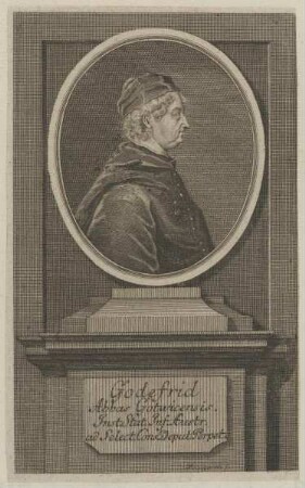 Bildnis des Godefrid, Abbas Gotwicensis