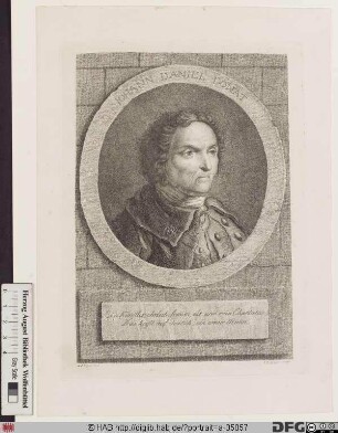 Bildnis Johann Daniel Donat