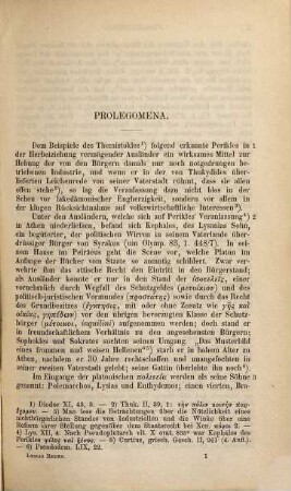 Ausgewählte Reden des Lysias, 1