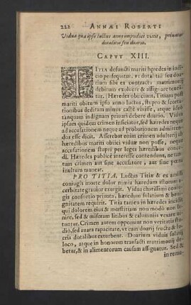 Caput XIII. - XVI.