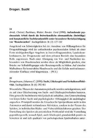 49-60, Drogen. Sucht