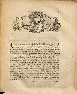 Notitia archidiaconorum et diaconorum Schleusingensium : simul ad ... orationes binas gratulatorias ... Io. Gottgetreu Muller ... celebranti in Gymnasio Hennebergico D. XXII. Oct. MDCCLXXVII