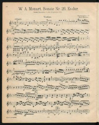 Violine[, KV 302]