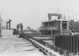Bau 2. (kleine) Schleuse Datteln/Wesel-Datteln-Kanal