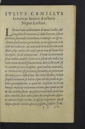 Nepos lectori.