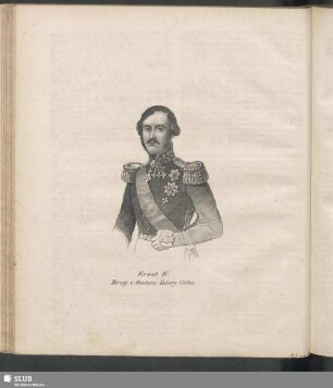 Ernst IV. Herzog v. Sachsen-Koburg Gotha