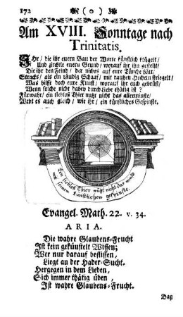 Am XVIII. Sonntage nach Trinitatis.