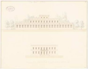 Kurhaus, Bad Homburg v. d. Höhe. 2. Projekt: 2 Ansichten