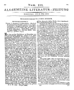 Voigtel, F. G.: Handbuch der pathologischen Anatomie. Bd. 1-3. Erster Band mit Zusätzen von P. F. T. Meckel. Halle: Hemmerde & Schwetschke 1804-1805